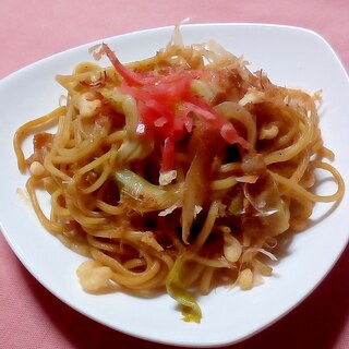 我が家の定番焼きそば